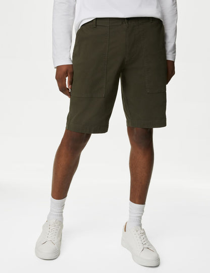 Regular Fit Utility Şort