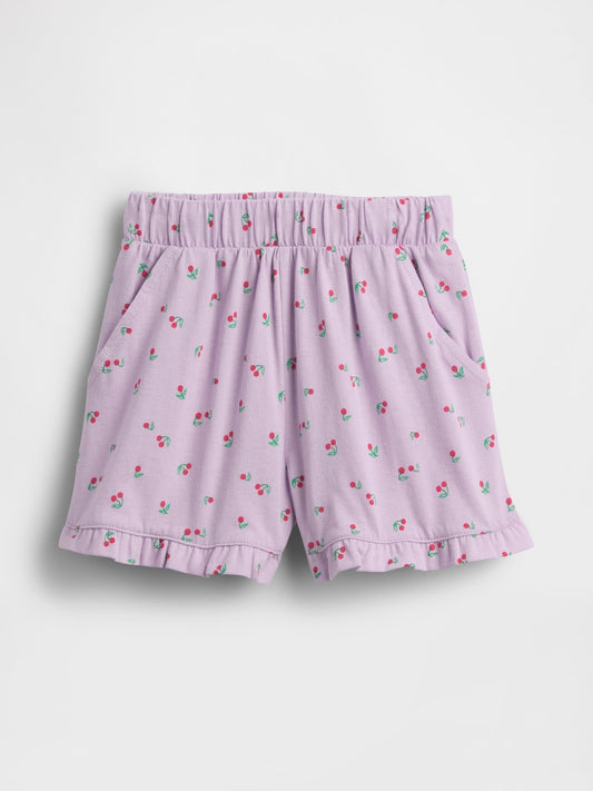 Lila Mix & Match Pull-on Ruffle Şort