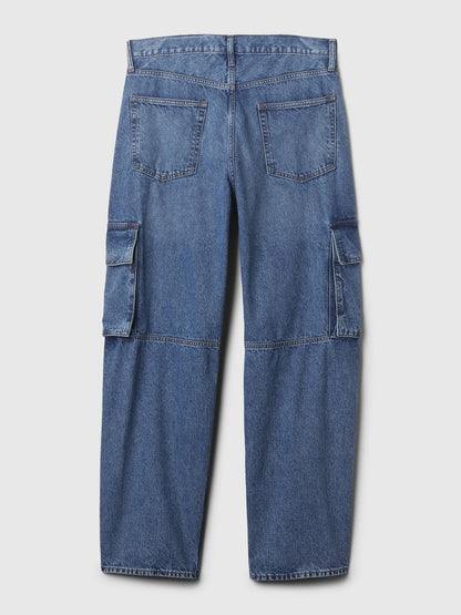 Mavi Kargo Baggy Jean Pantolon
