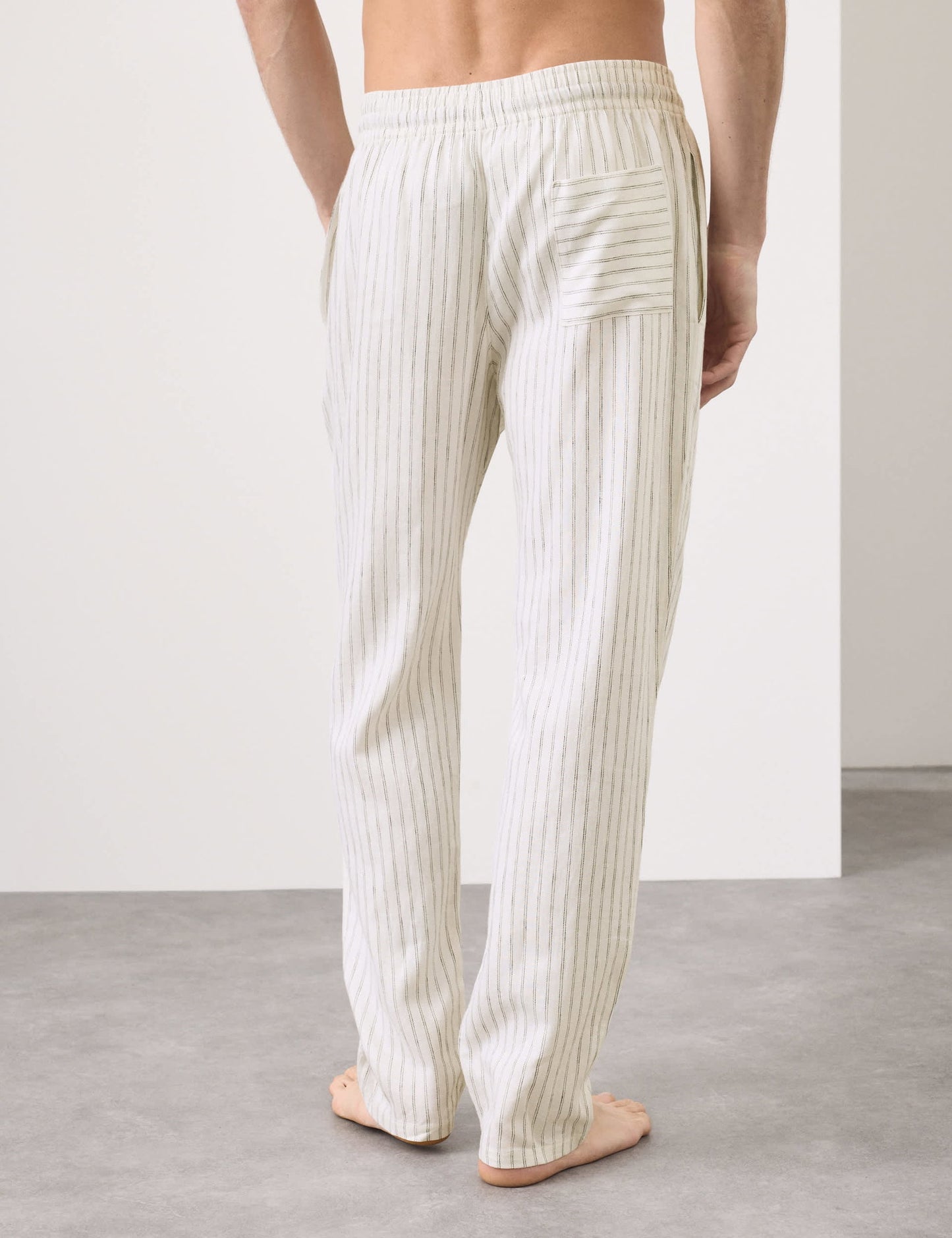 Autograph Keten Karışımlı Pijama Altı