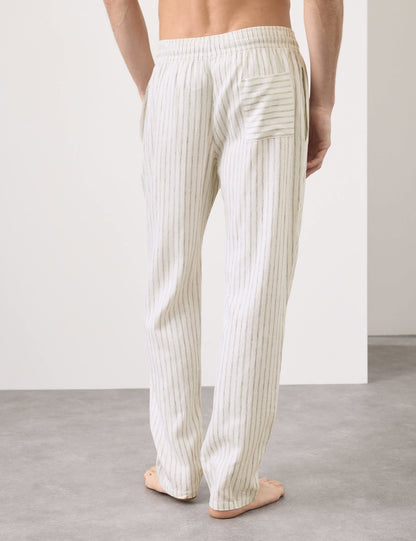 Autograph Keten Karışımlı Pijama Altı