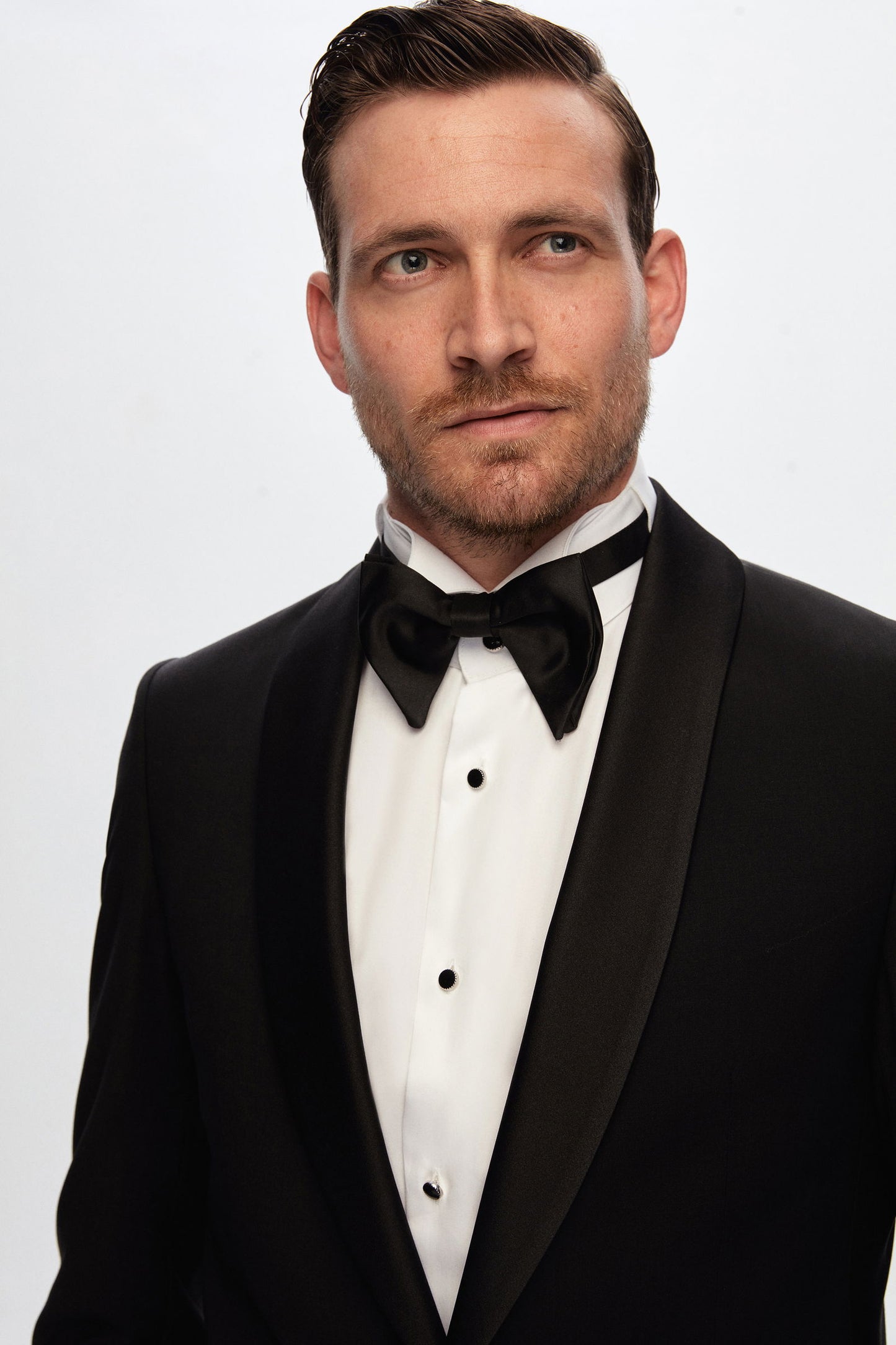 Damat Slim Fit Siyah Düz Damatlık &amp; Smokin Takim