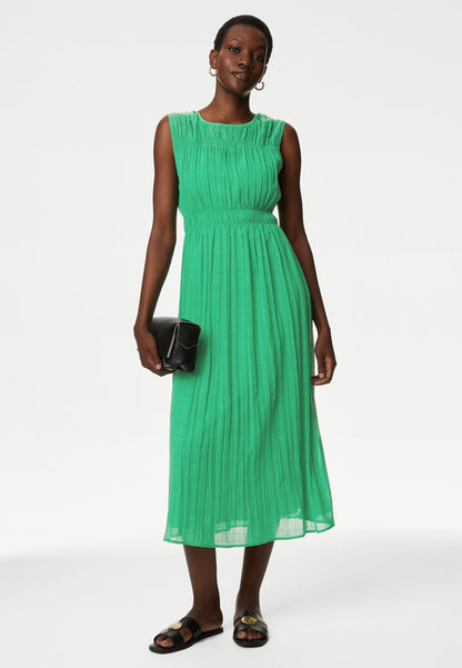 Regular Fit Midi Elbise