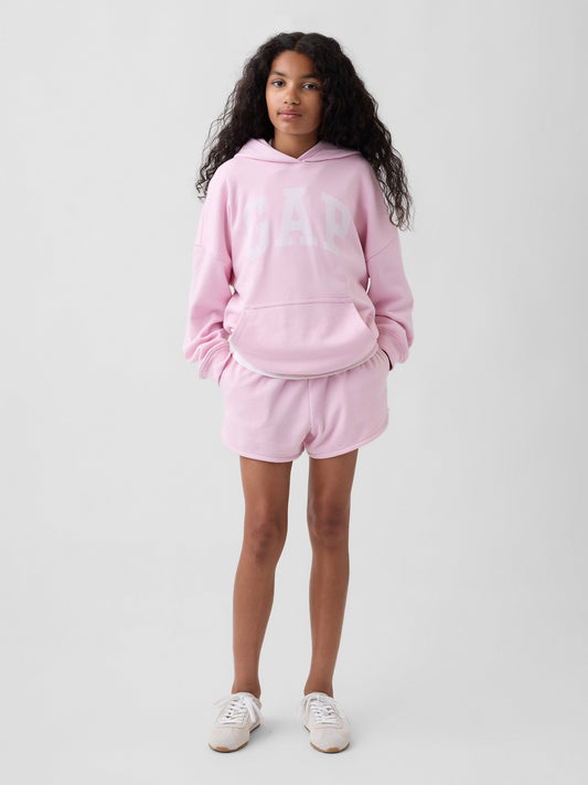 Açık Pembe Vintagesoft Terry Relaxed Dolphin Şort