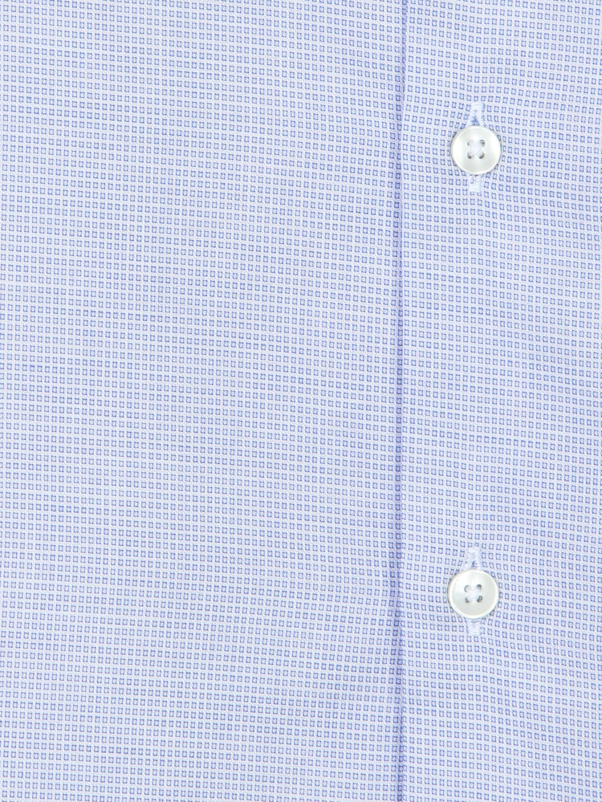Açık Mavi Mikro Regular Fit Uzun Dokuma Casual %100 Pamuk Gömlek