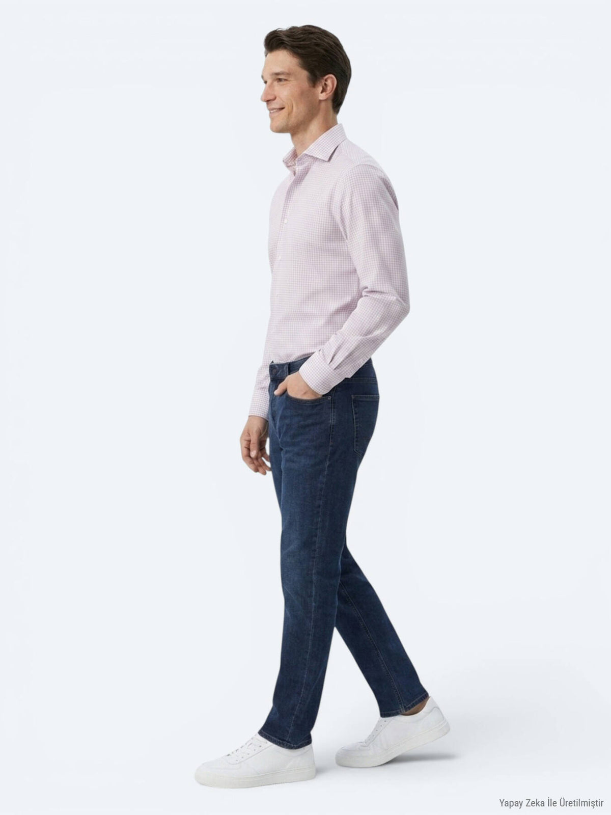 Açık Mavi Regular Fit Uzun Casual Gömlek