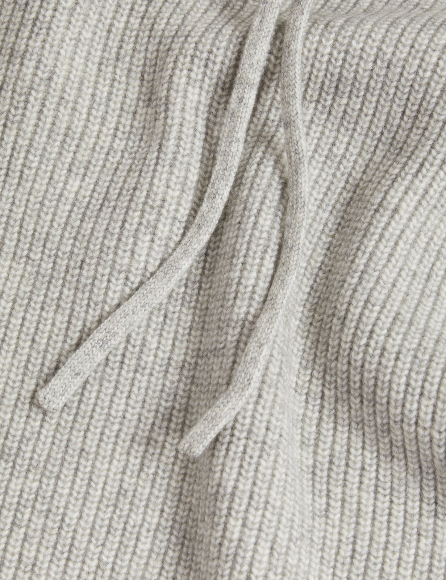 Kapüşonlu Örme Sweatshirt