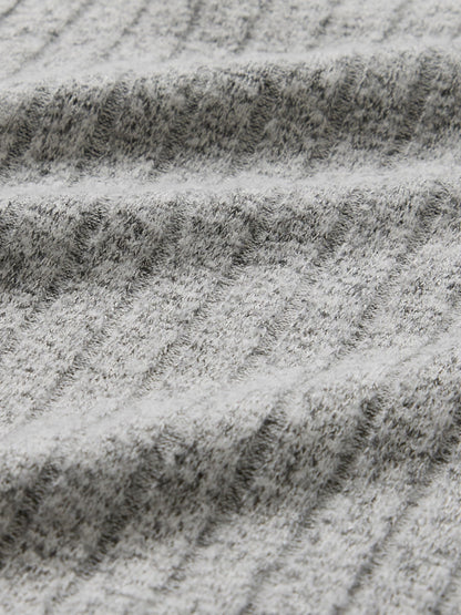 Gri Cozy Wide-leg Eşofman Altı