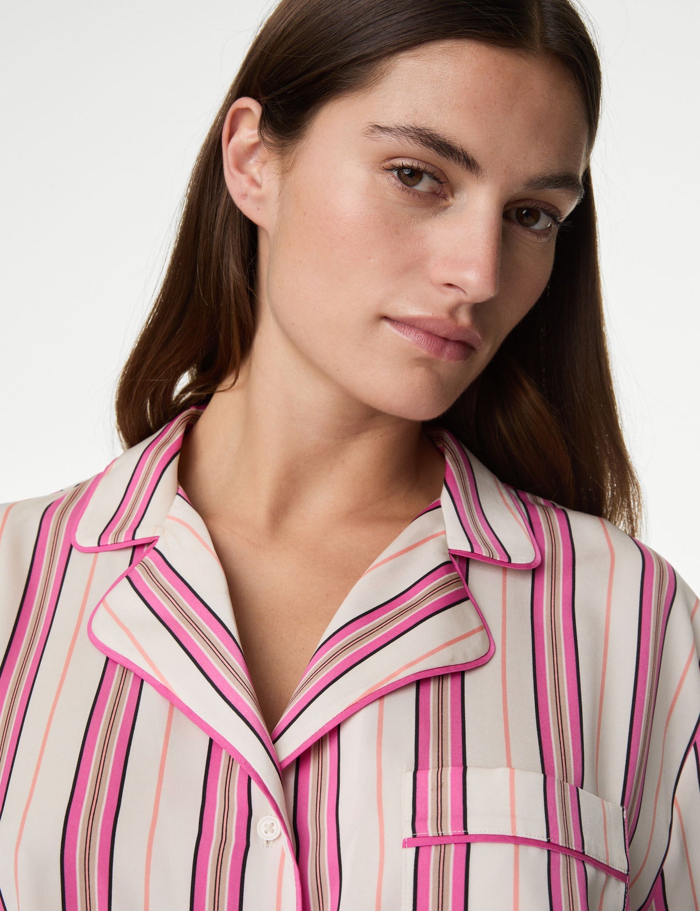 Dream Satin™ Çizgili Pijama Takımı