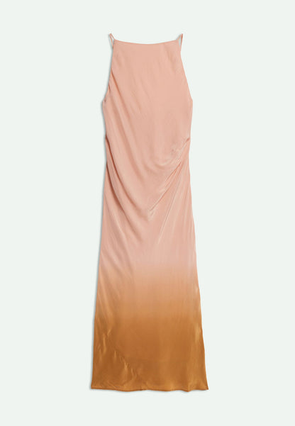 Ombre Maxi Slip Elbise