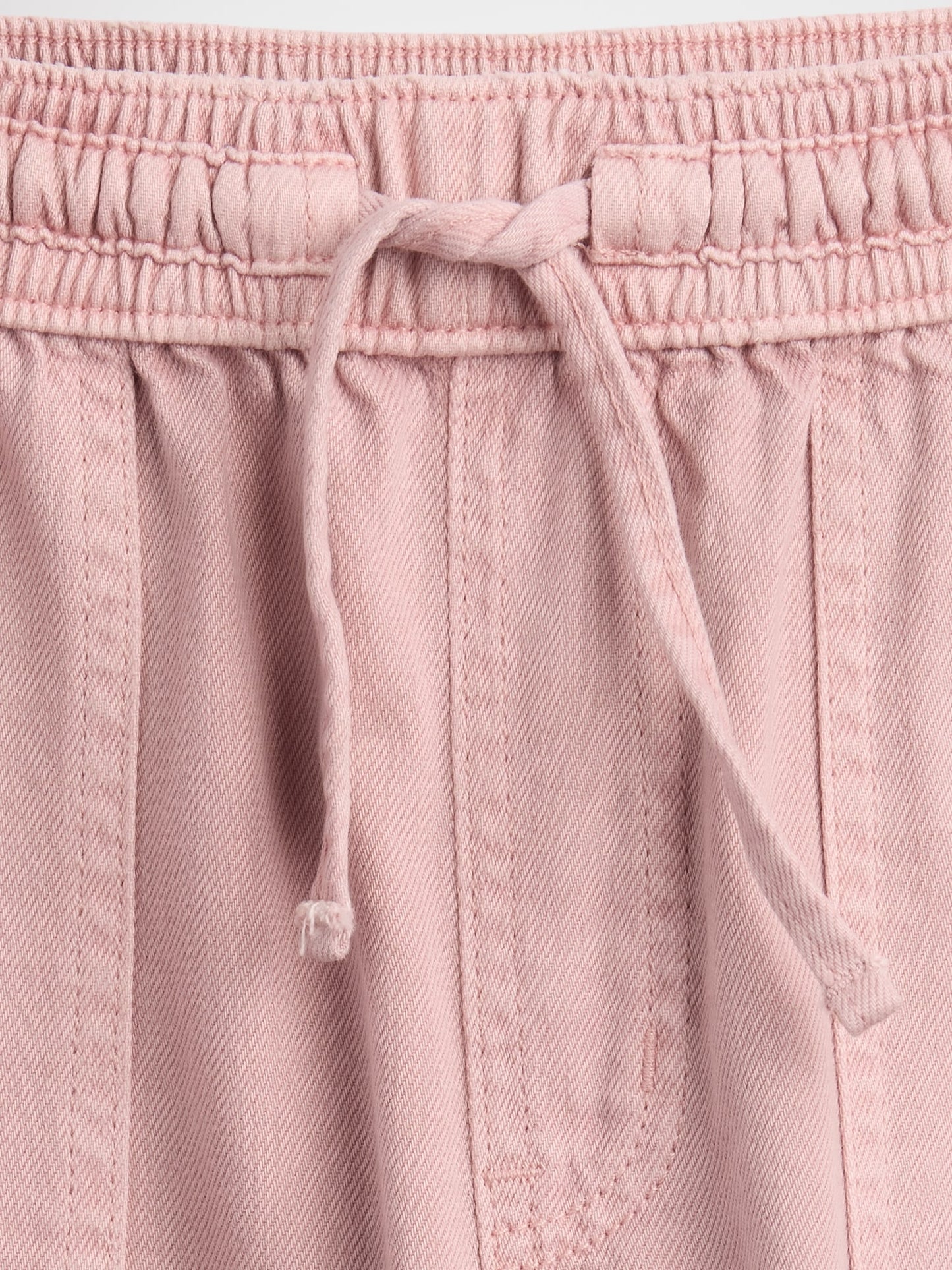Açık Pembe Low Rise Baggy Jean Pantolon