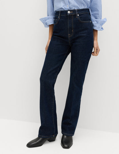 Yüksek Bel Flared Fit Jean