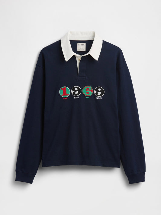 Lacivert Robert Indiana 1969 Polo T-shirt