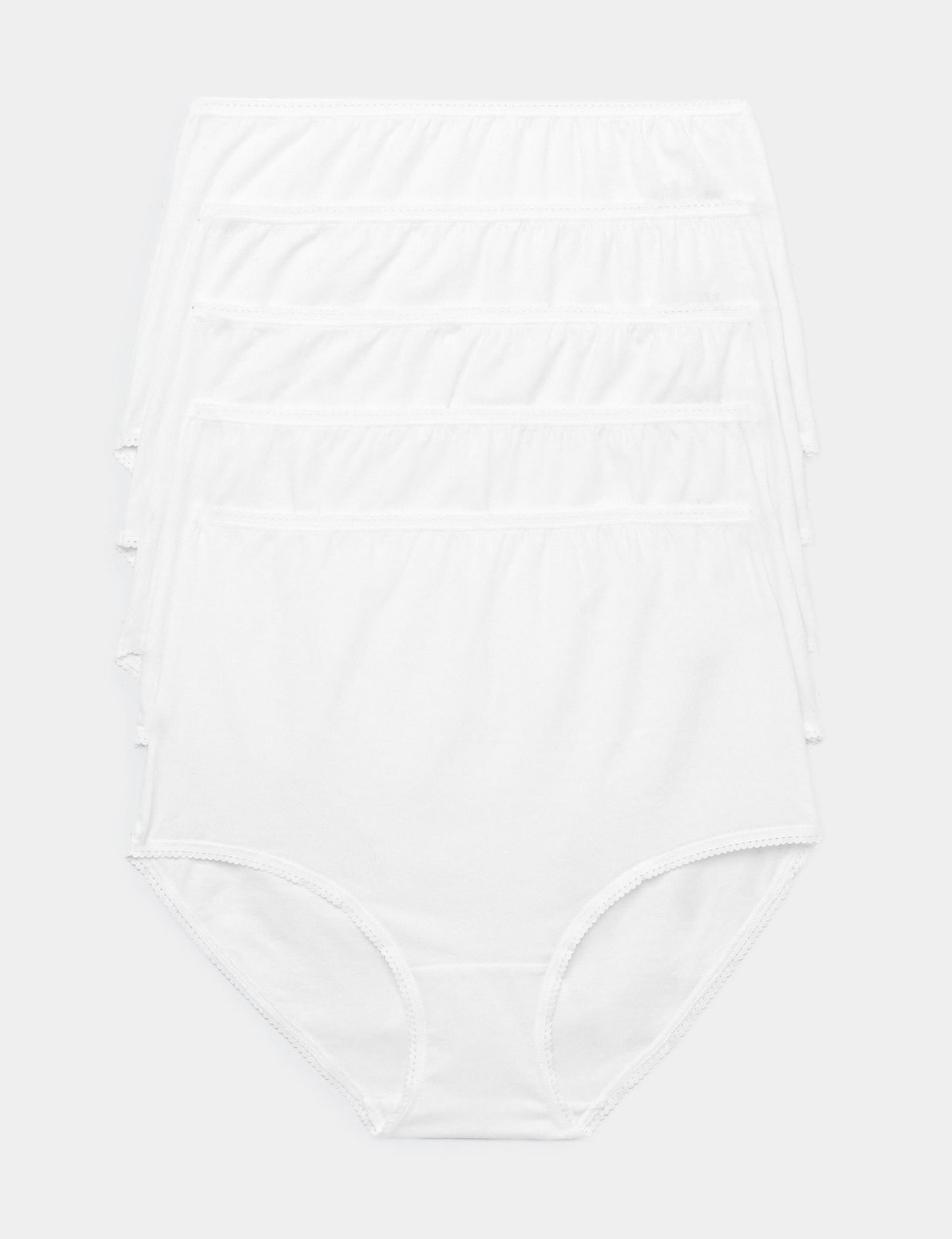 5'li Cotton Lycra® Full Brief Külot Seti
