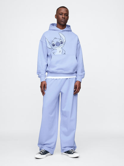 Mavi Gap × Disney Extra Baggy Fleece Eşofman Altı