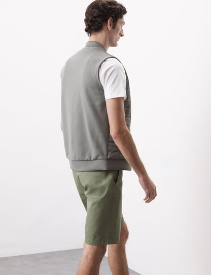 Pamuk Karışımlı Regular Fit Lightweight Chino Şort