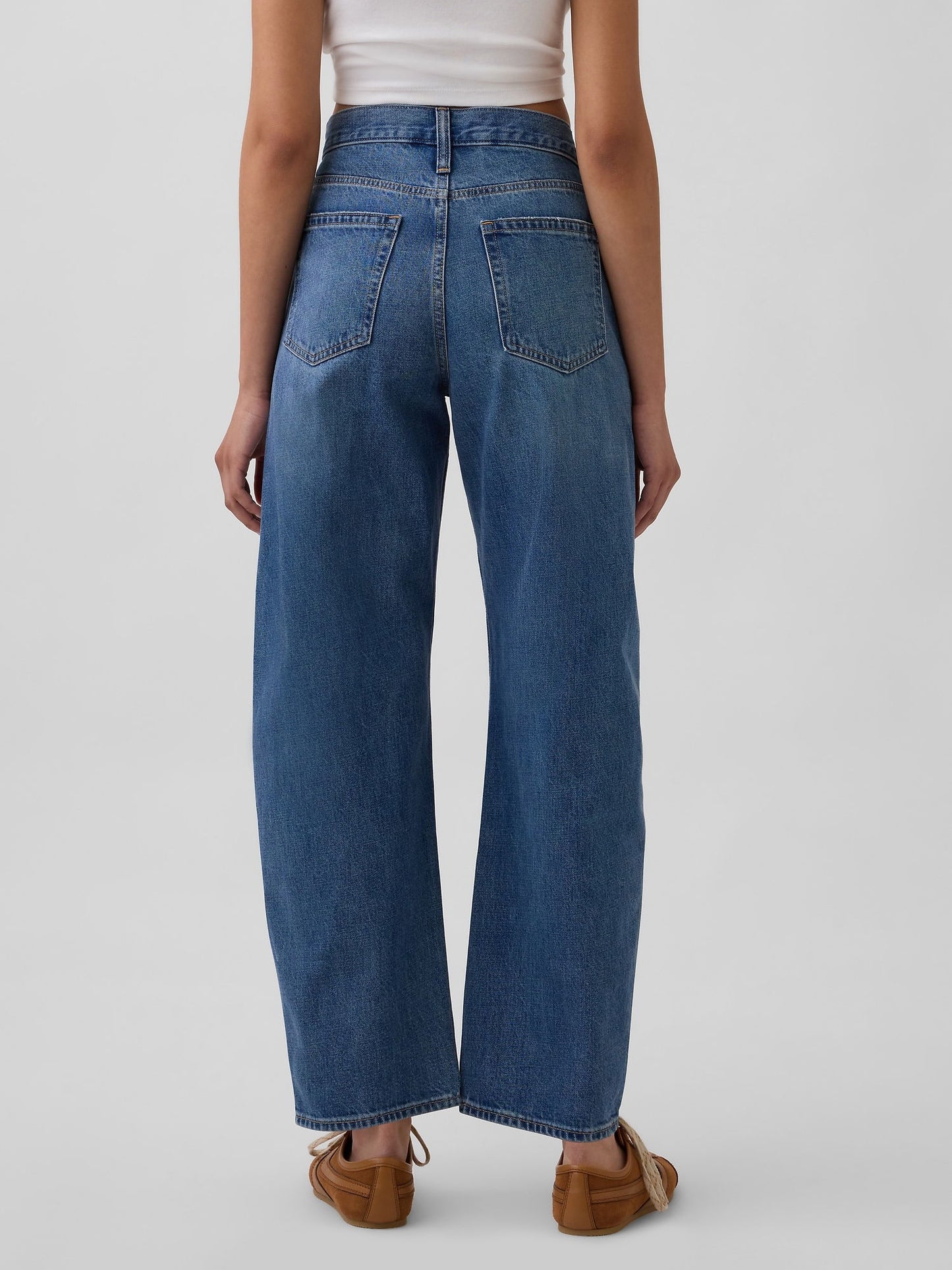Mavi High Rise Barrel Jean Pantolon
