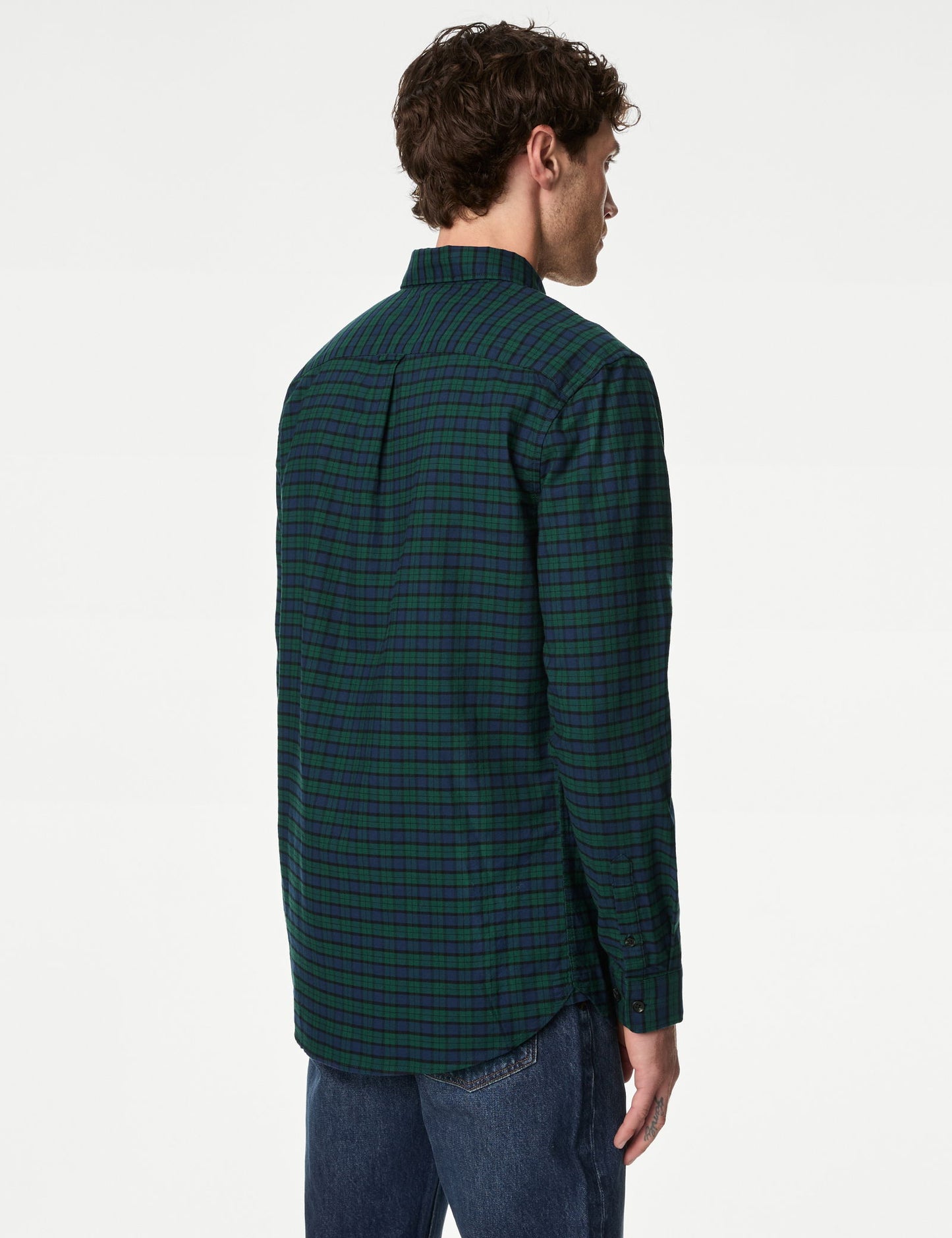 Saf Pamuklu Regular Fit Oxford Gömlek