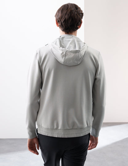Stormwear Teknolojili Kapüşonlu Fermuarlı Ceket