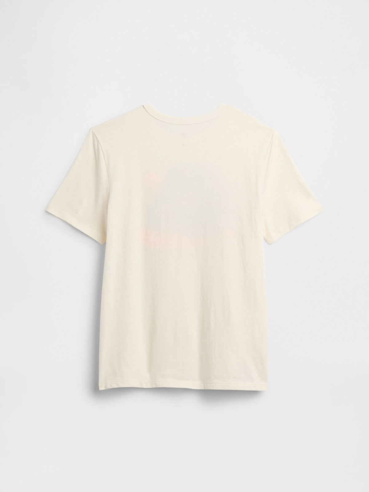 Beyaz Grafik Baskılı T-shirt