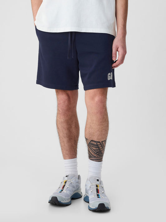 Lacivert 8'' Gap Logo Fransız Havlu Kumaş Şort