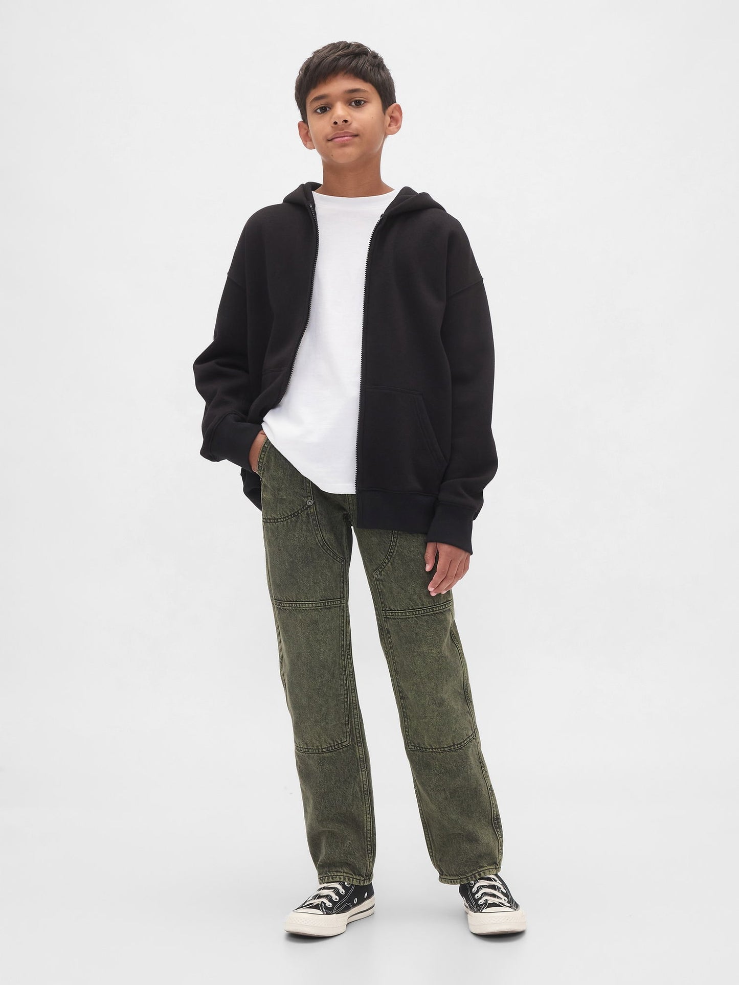 Yeşil Original Straight Jean Pantolon