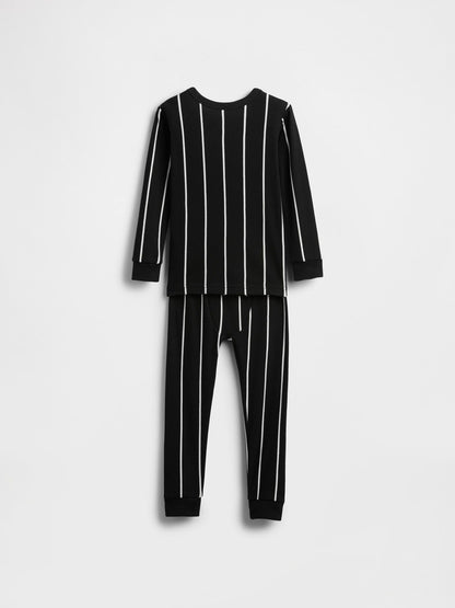 Siyah Gap × Disney Tim Burton’s The Nightmare Before Christmas Organik Pamuk Pijama Takımı