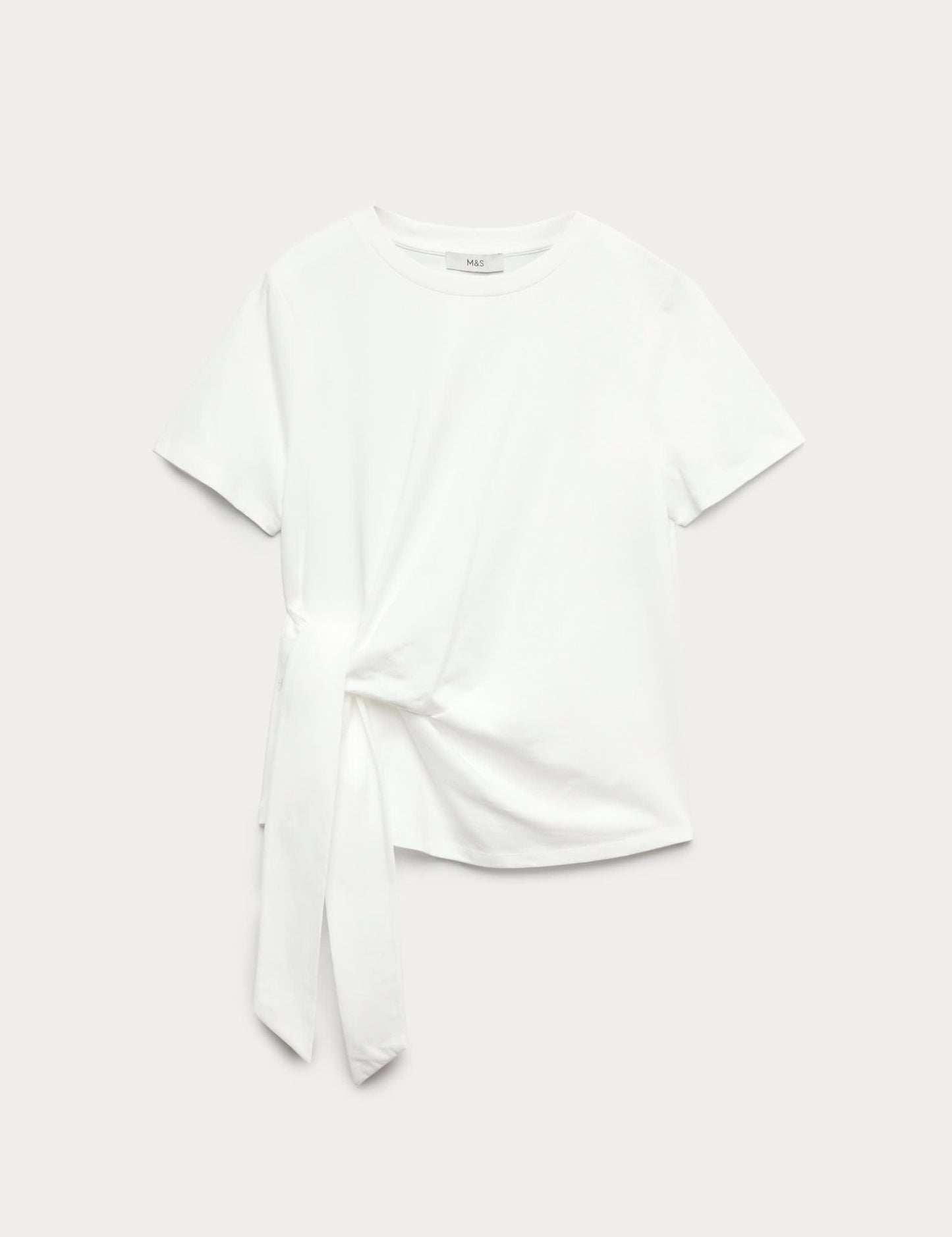 Bel Detaylı Regular Fit T-shirt