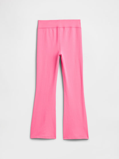 Açık Pembe Flare Legging Tayt