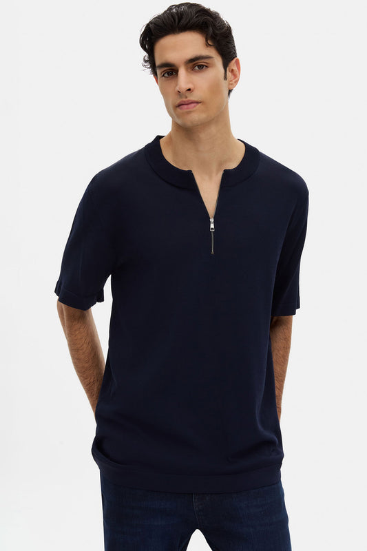 Tween Relaxed Fit Lacivert Triko