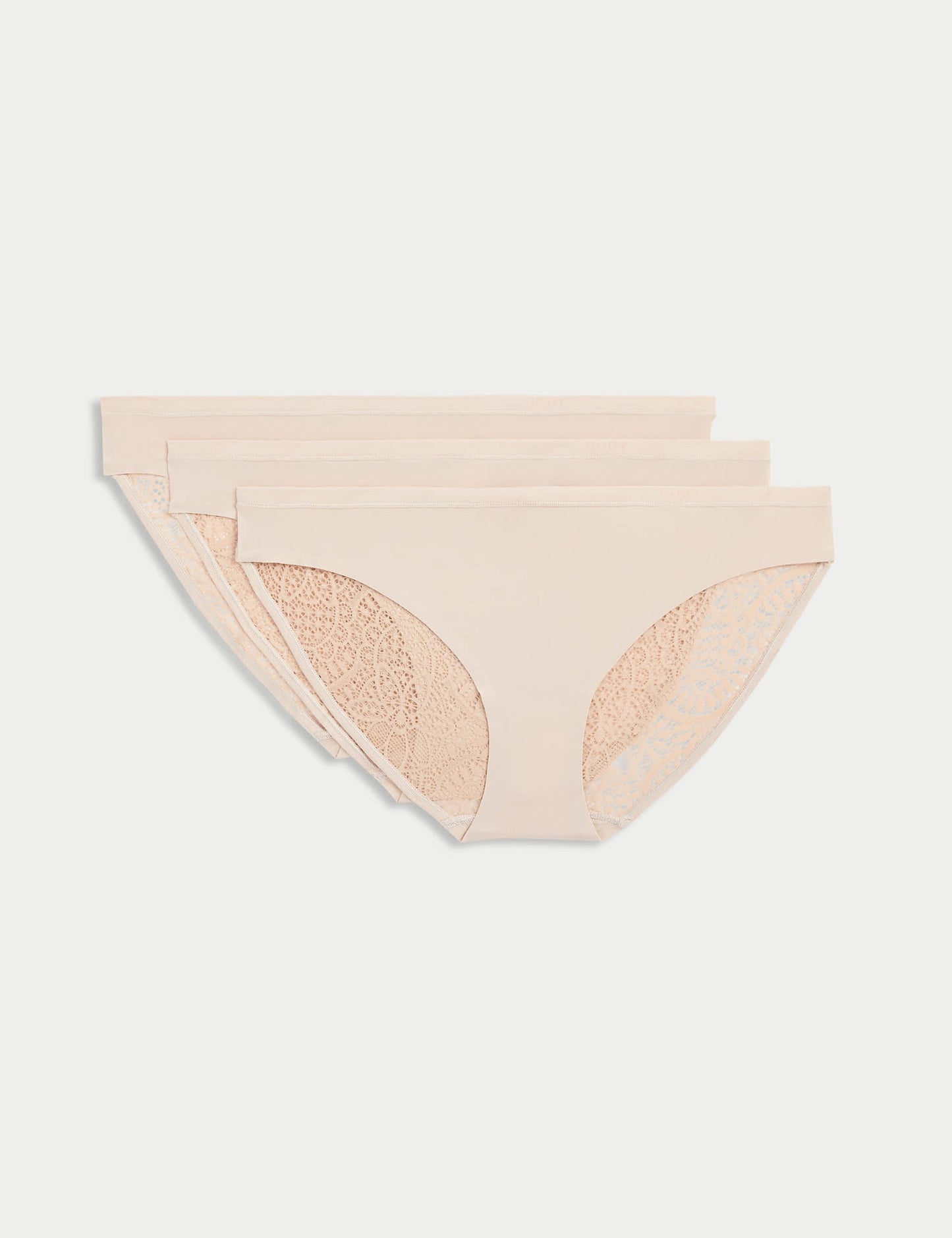 3'lü Body Soft™ Bikini Külot Seti
