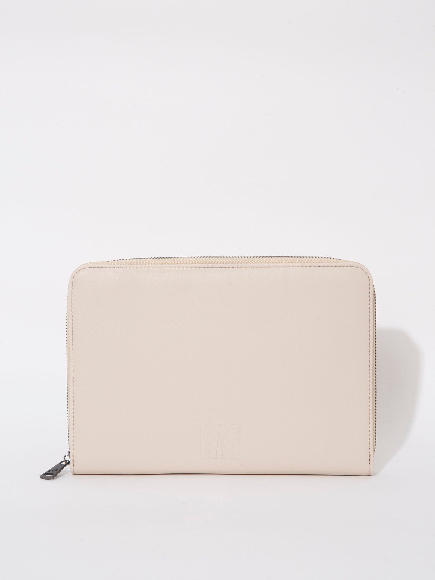 Bej Gap Logo Clutch Çanta