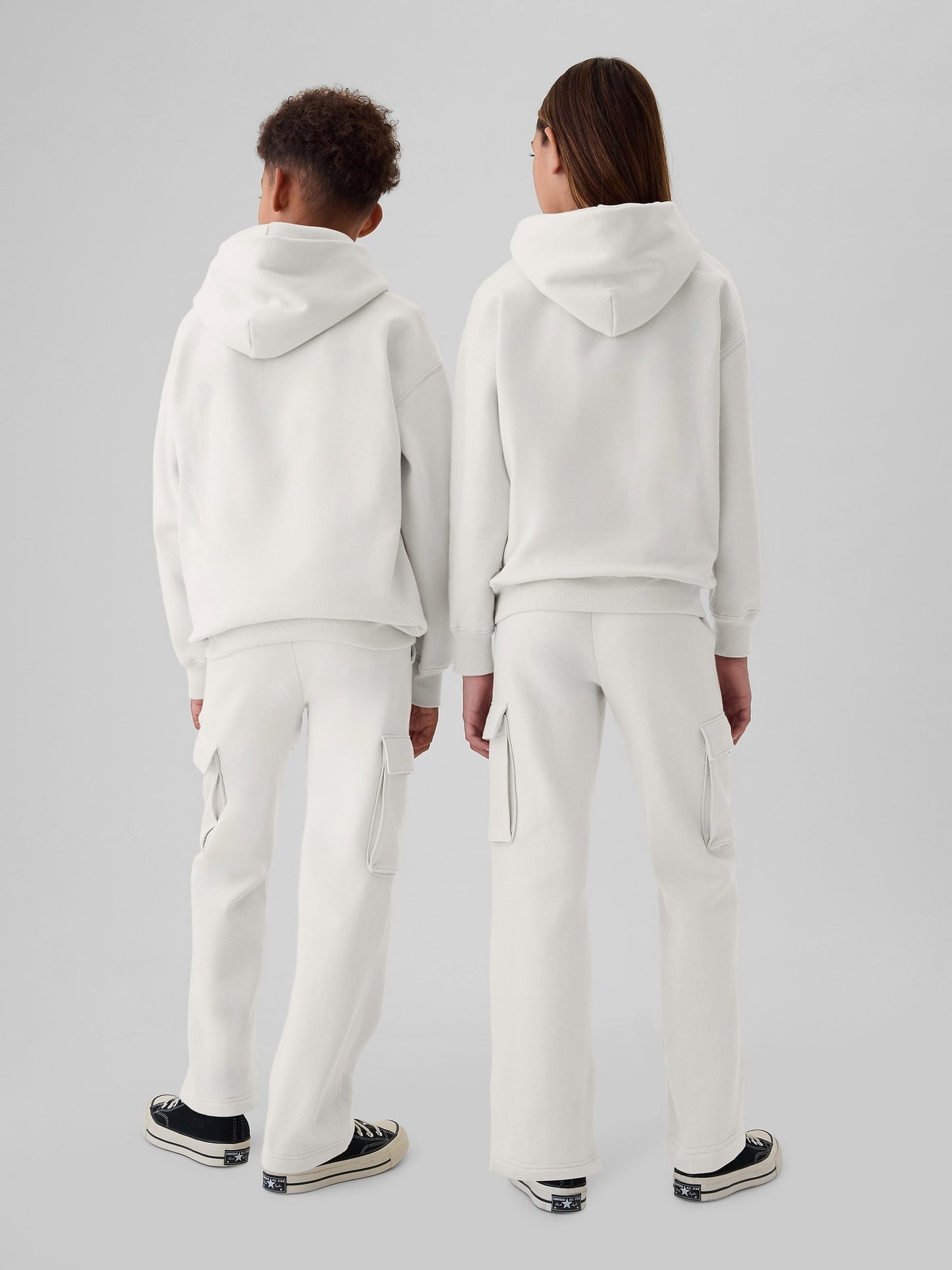 Kırık Beyaz Vintage Soft Relaxed Sweatshirt