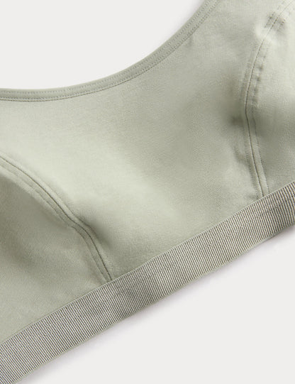 2'li Pamuklu Crop Top Ilk Sütyenim