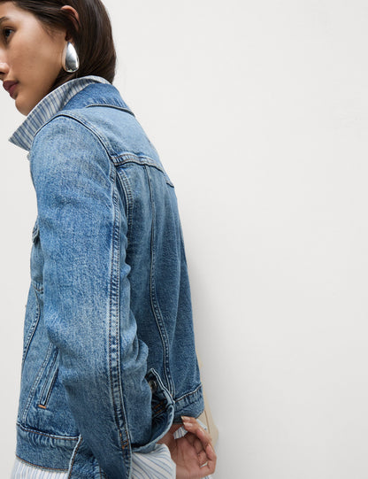 Regular Fit Denim Ceket
