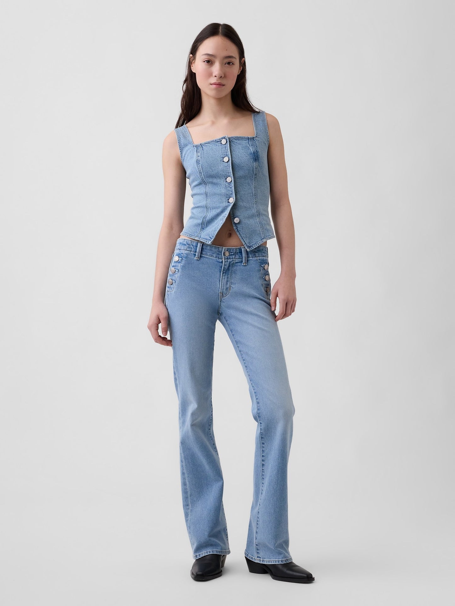 Mavi Denim Korse Bluz