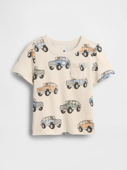 Siyah Mix & Match Cep T-shirt