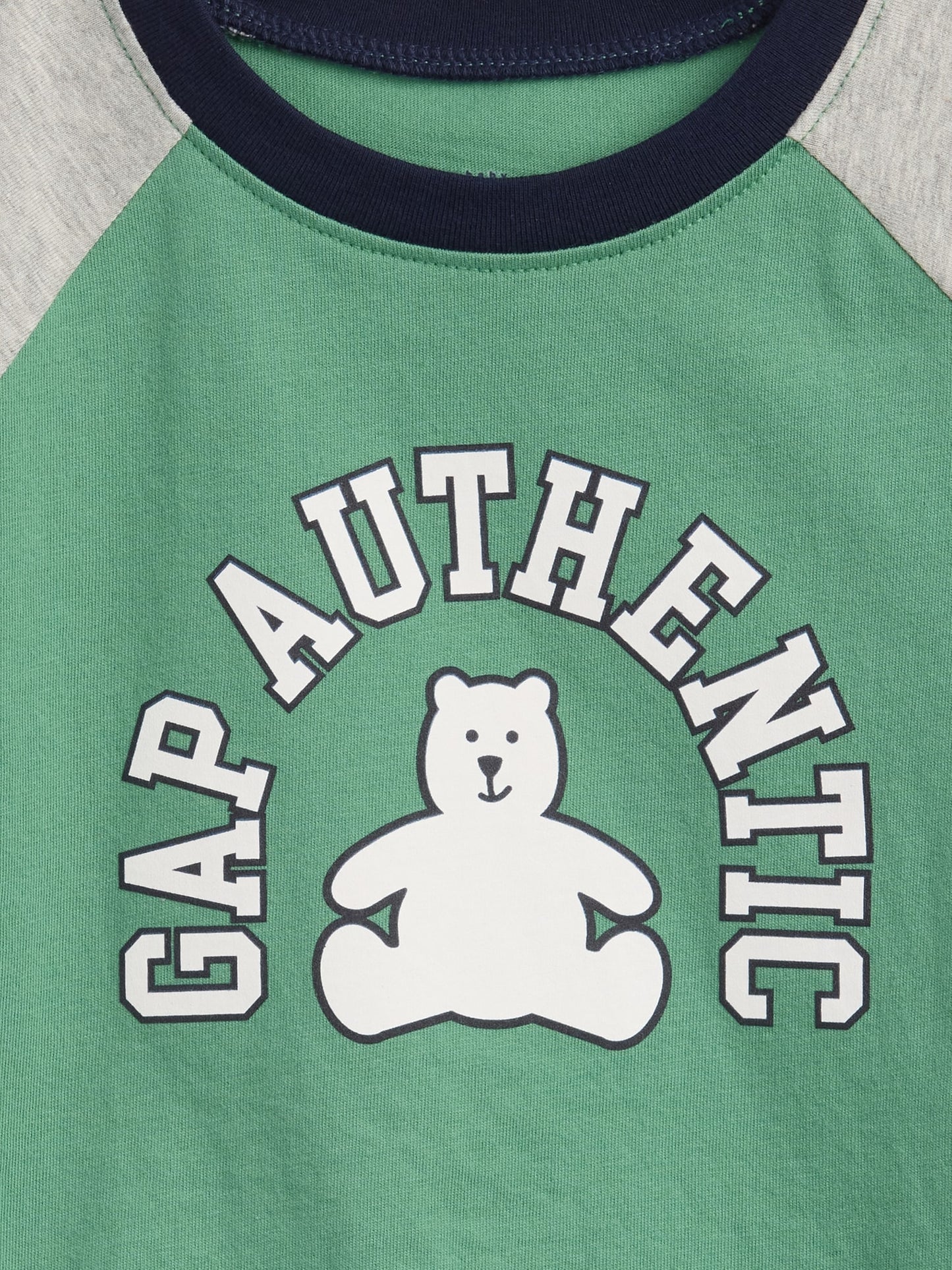 Yeşil Colorblock Brannan Bear Grafik Baskılı T-shirt