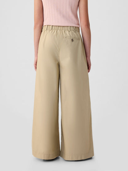 Bej Gap × Dôen High Rise Khaki Pantolon