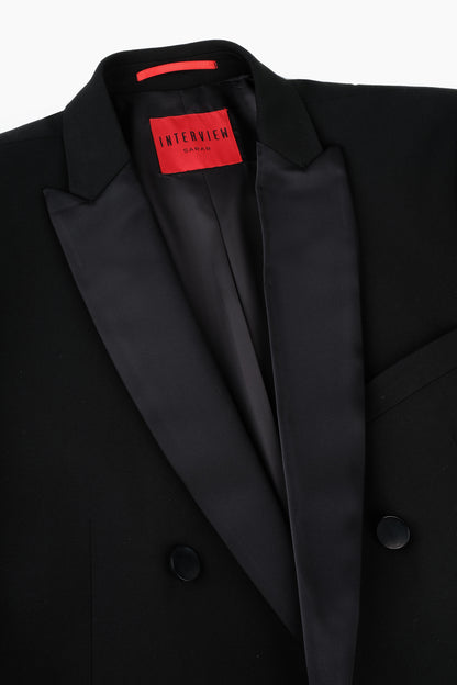 Alberno Slim Fit Siyah Erkek Smokin Takımı