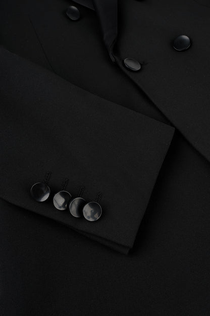 Alberno Slim Fit Siyah Erkek Smokin Takımı