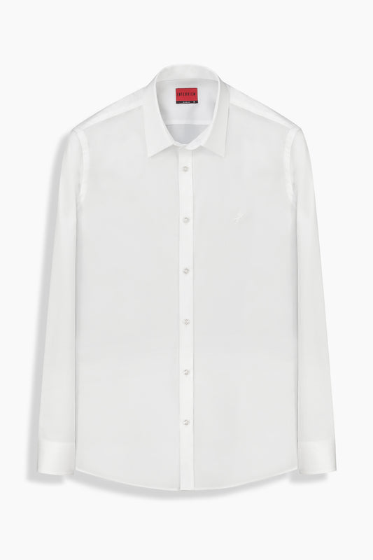 Almeida Uzun Kol Beyaz Gömlek
