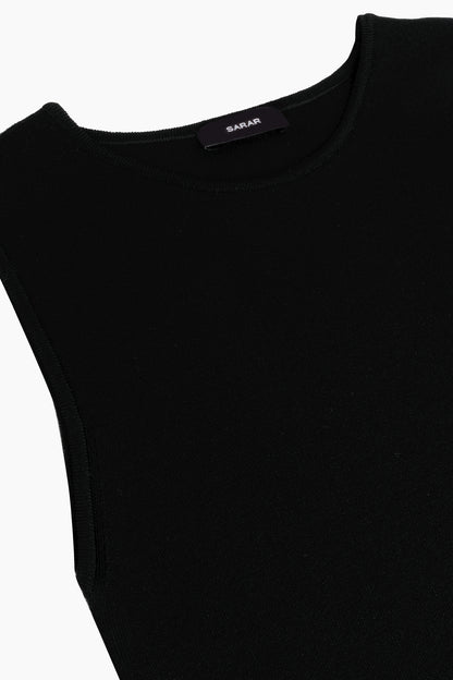 Aloha Triko Siyah Elbise