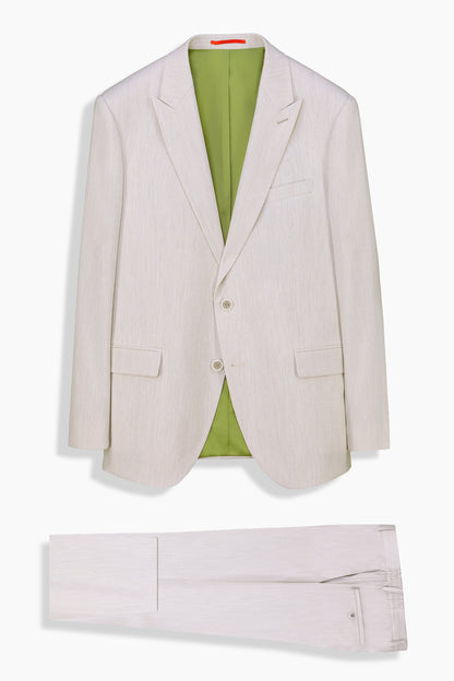 Amara Siduri Slim Fit Taş Rengi Takım Elbise
