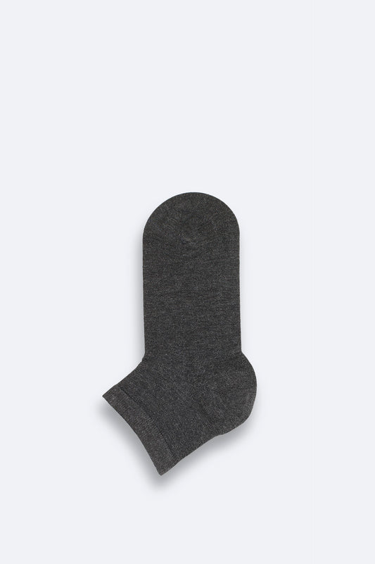 Antrasit Bambu Patik Çorap