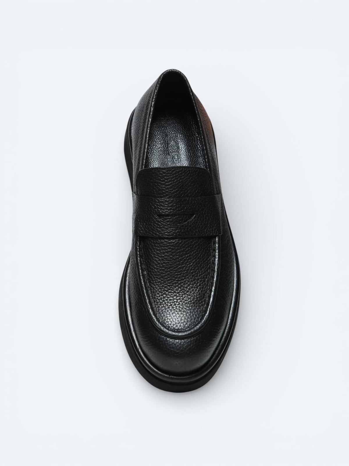 Antrasit Deri Smart Casual Ayakkabı