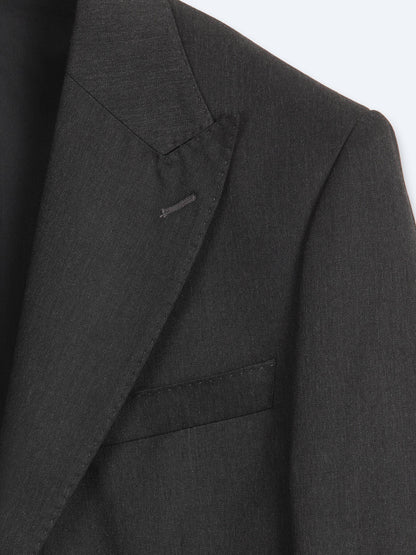 Antrasit Desenli Modern Fit Takım Elbise