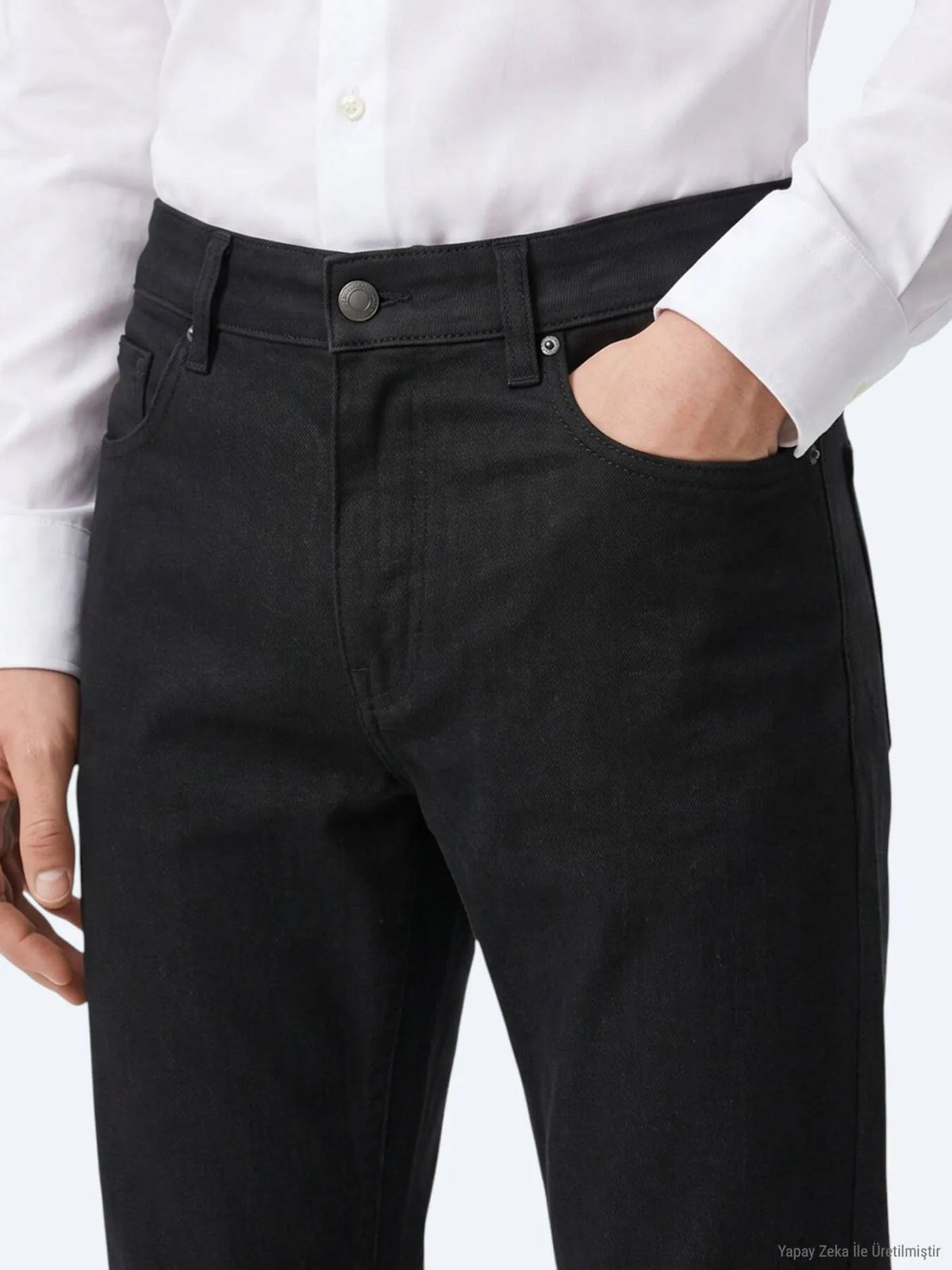 Antrasit Dokuma Regular Fit Spor Pantolon