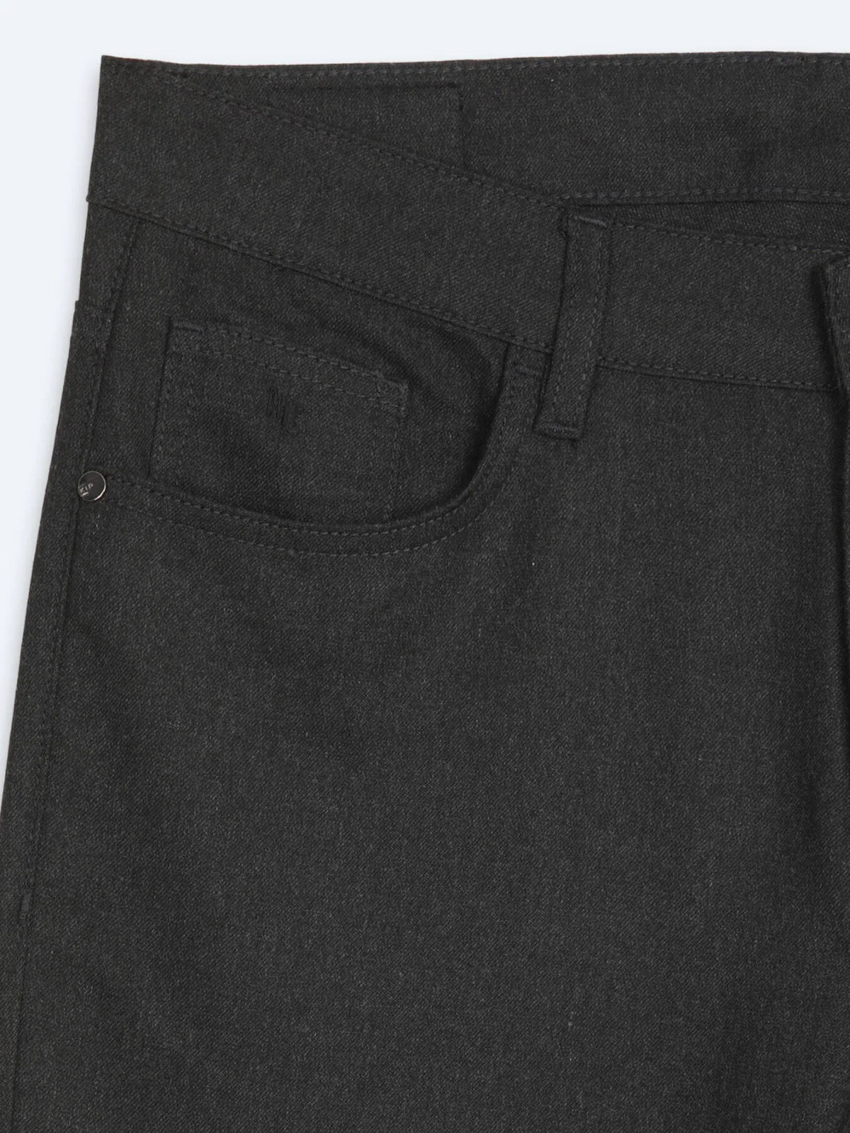 Antrasit Dokuma Regular Fit Spor Pantolon