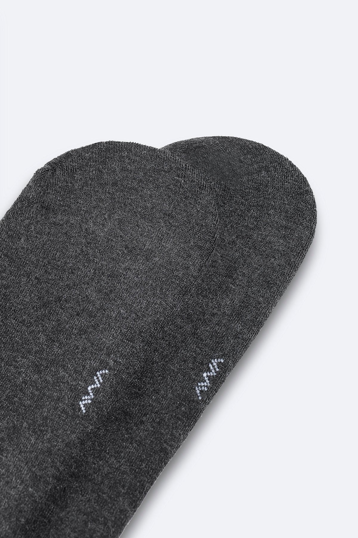Antrasit Havlu Tabanlı Bambu Sneaker Çorap